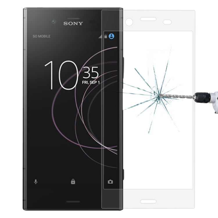 For Sony Xperia XZ1 0.26mm 9H Surface Hardness 3D Full Screen Tempered Glass Screen Protector, Sony Xperia XZ1, For Xperia XZ1