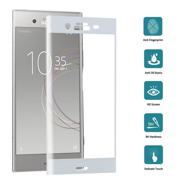 For Sony Xperia XZ1 0.26mm 9H Surface Hardness 3D Full Screen Tempered Glass Screen Protector, For Xperia XZ1, Sony Xperia XZ1