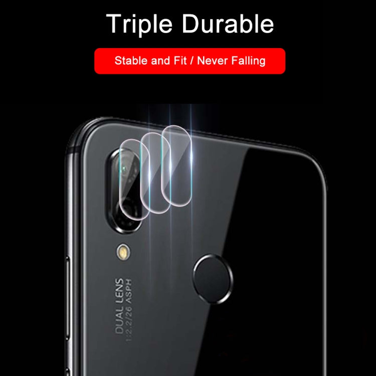 0.3mm 2.5D Transparent Rear Camera Lens Protector Tempered Glass Film for Huawei Mate 20 Lite, For Mate 20 Lite