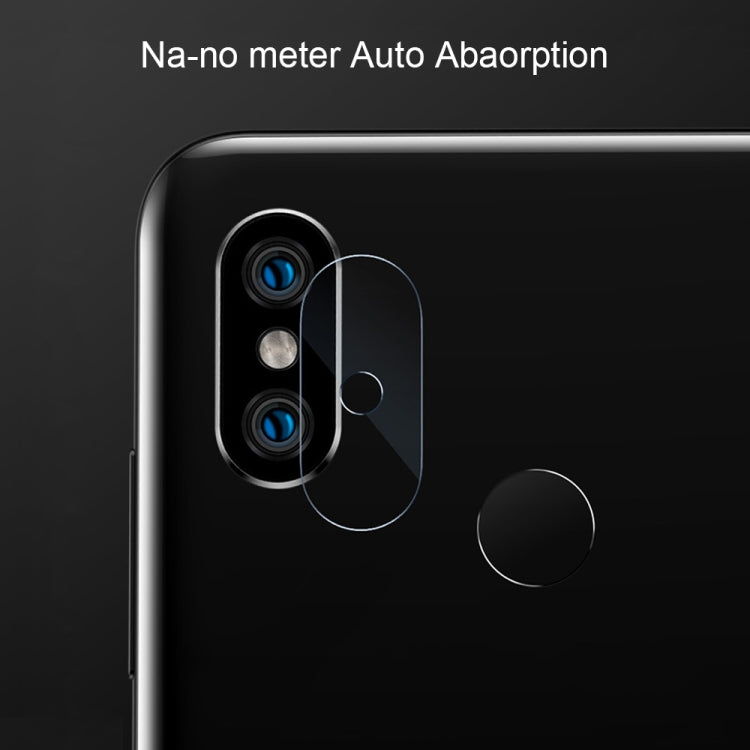 0.3mm 2.5D Round Edge Rear Camera Lens Tempered Glass Film for Nokia 7 Plus, 7 Plus