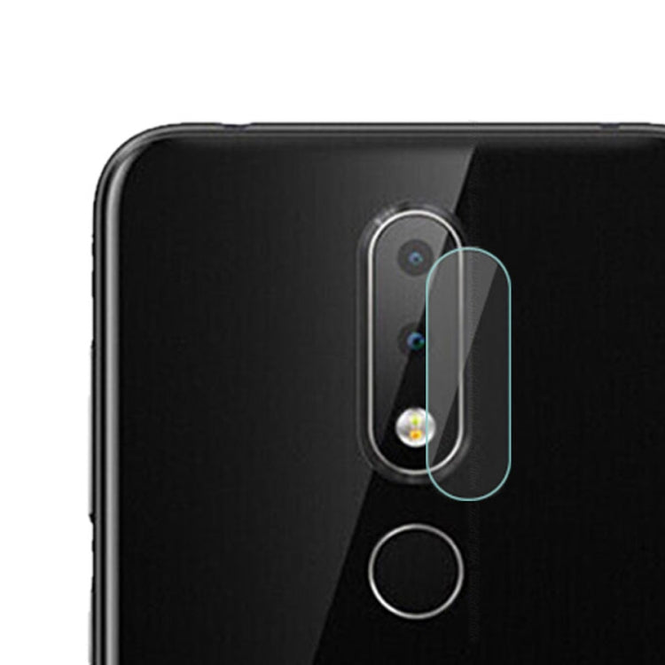 0.3mm 2.5D Round Edge Rear Camera Lens Tempered Glass Film for Nokia X6, X6