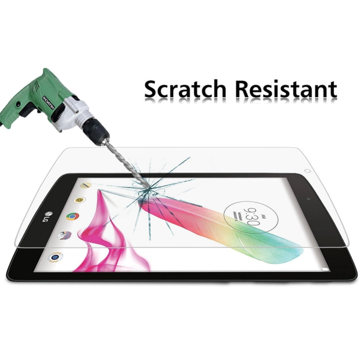 0.3mm 9H Full Screen Tempered Glass Film for LG G PAD F 8.0 / V495