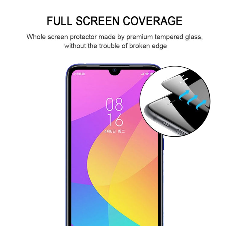 25 PCS 9H Full Screen Full Tempered Glass Film for Xiaomi Mi CC9