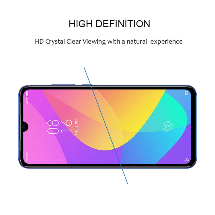 25 PCS 9H Full Screen Full Tempered Glass Film for Xiaomi Mi CC9