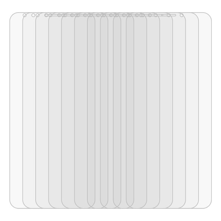 10 PCS 0.26mm 9H 2.5D Tempered Glass Film for Huawei Y7 2018, For Y7 2018