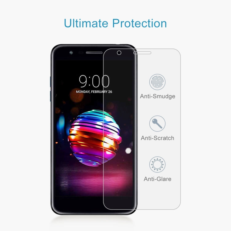 0.26mm 9H 2.5D Tempered Glass Film for LG K11 Plus, For LG K11+