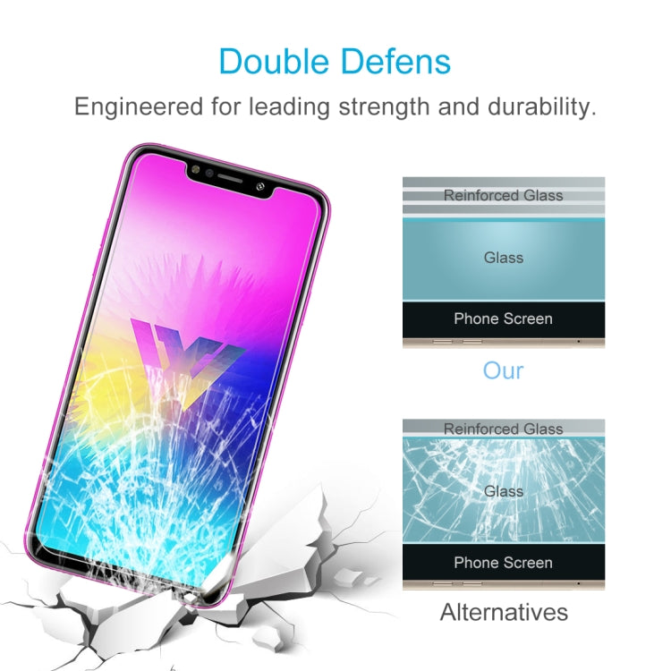 0.26mm 9H 2.5D Tempered Glass Film for LG W10, For LG W10 (1PC)