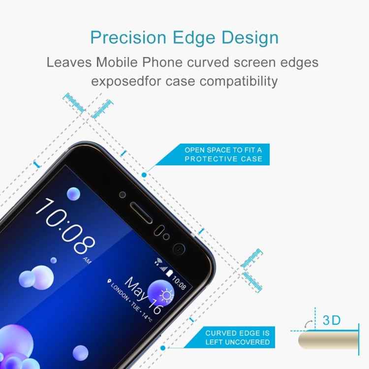 25 PCS For HTC U11 0.33mm 9H Surface Hardness Tempered Glass Screen Protector
