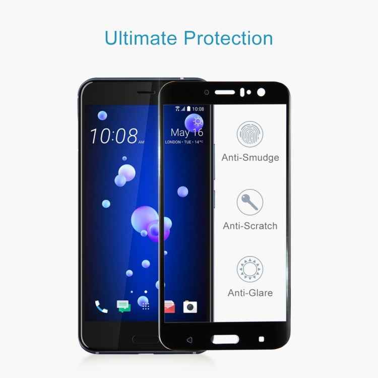 25 PCS For HTC U11 0.33mm 9H Surface Hardness Tempered Glass Screen Protector
