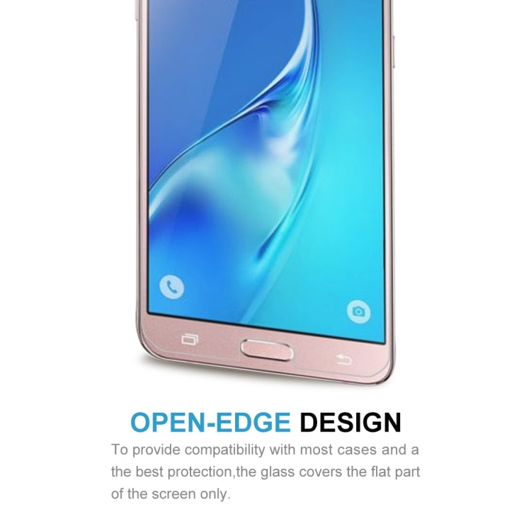 50 PCS for Galaxy J5 (2017) / J530 (US Version) 0.3mm 9H Surface Hardness 2.5D Explosion-proof Tempered Glass Non-full Screen Film, No Retail Package, For Galaxy J5 (2017) / J530 (US Version)(50 PCS)