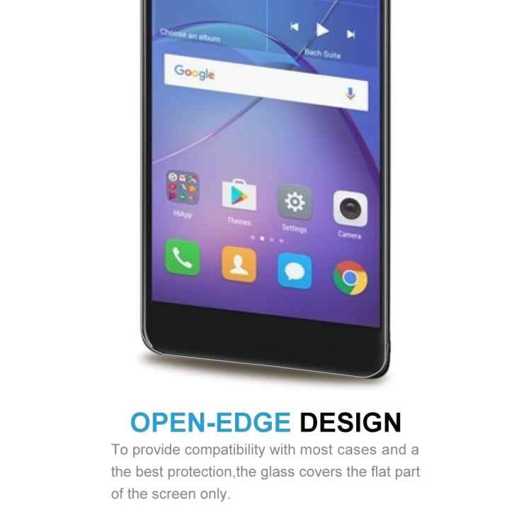 10 PCS for  Huawei Y3 2017 0.3mm 9H Surface Hardness 2.5D Explosion-proof Full Screen Tempered Glass Screen Film
