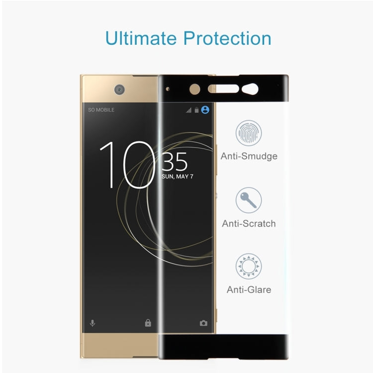 25 PCS For Sony Xperia XA1 Ultra 0.33mm 9H Surface Hardness 3D Curved Full Screen Tempered Glass Screen Protector, For Sony Xperia XA1 Ultra