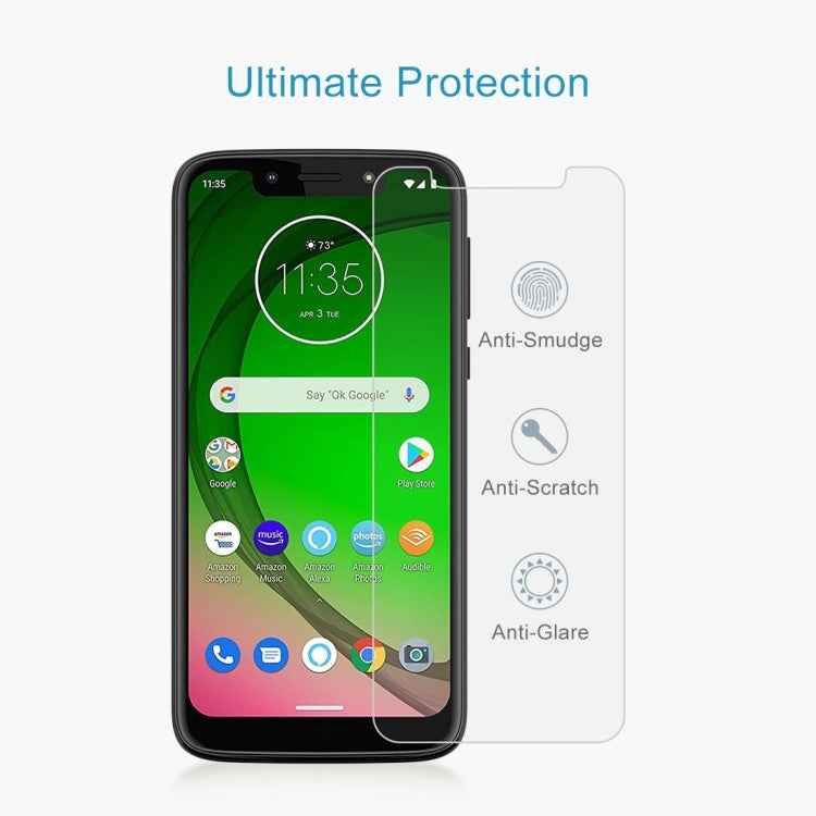 10 PCS 0.26mm 9H 2.5D Tempered Glass Film for Motorola Moto G7 Play