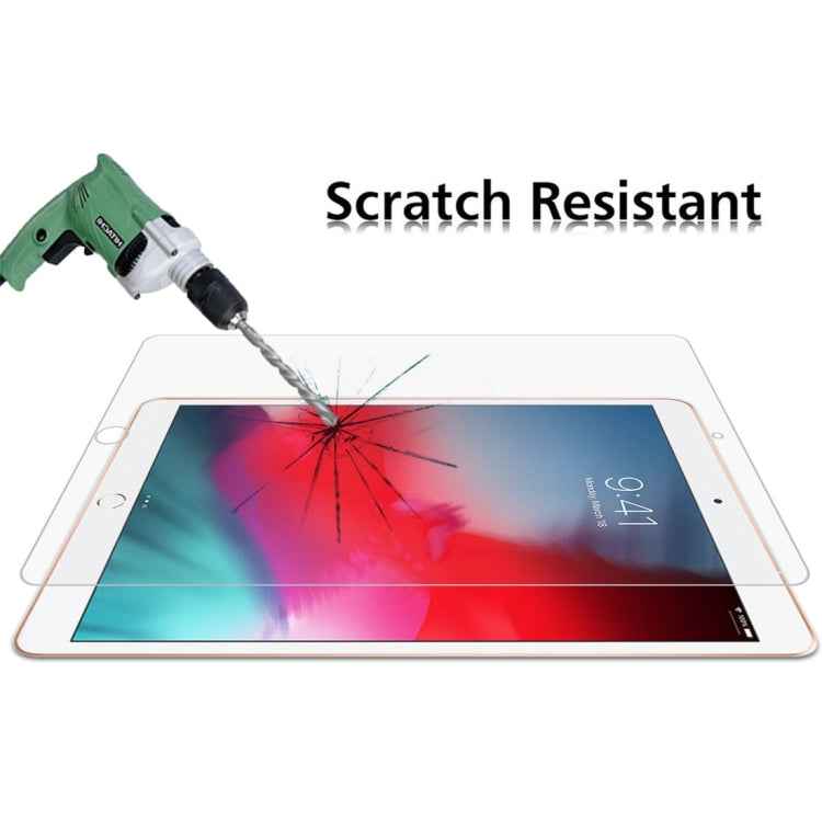 75 PCS 0.4mm 9H Surface Hardness Explosion-proof Tempered Glass Film for iPad 5/6/7，iPad Air 1/2  9.7 inch