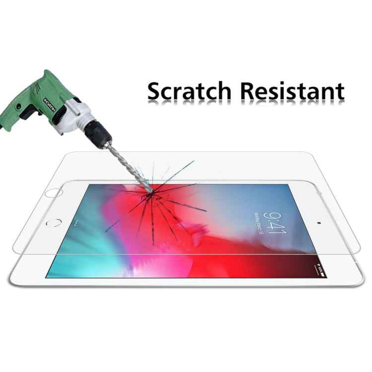 100 PCS 0.4mm 9H Surface Hardness Explosion-proof Tempered Glass Film for iPad mini 2019