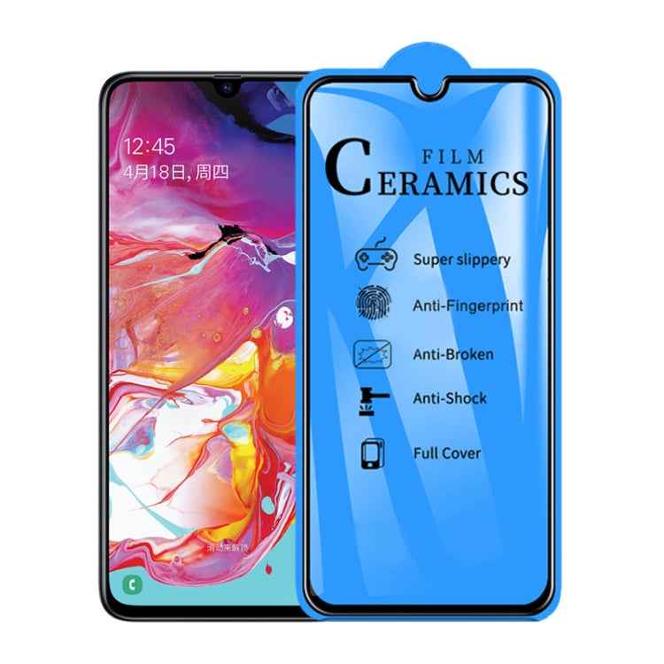 2.5D Full Glue Full Cover Ceramics Film for Samsung Galaxy A70 / A70S / X653