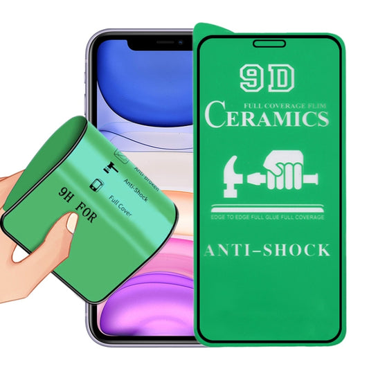 For iPhone 11 / XR 2.5D Full Glue Full Cover Ceramics Film
