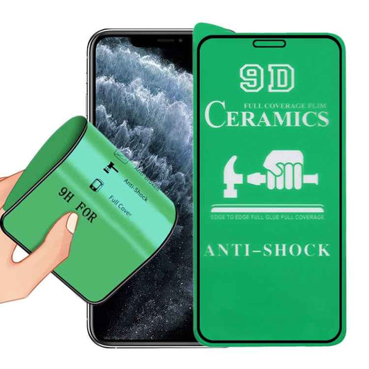 For iPhone XS Max / 11 Pro Max 2.5D Full Glue Full Cover Ceramics Film