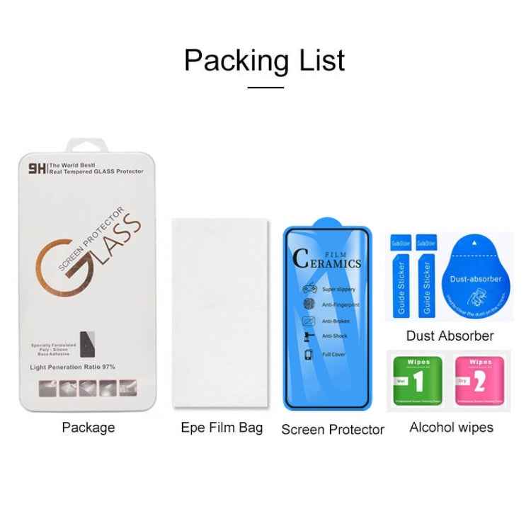 2.5D Full Glue Full Cover Ceramics Film for Xiaomi Redmi K20 / K20 Pro / K20 Pro Premium