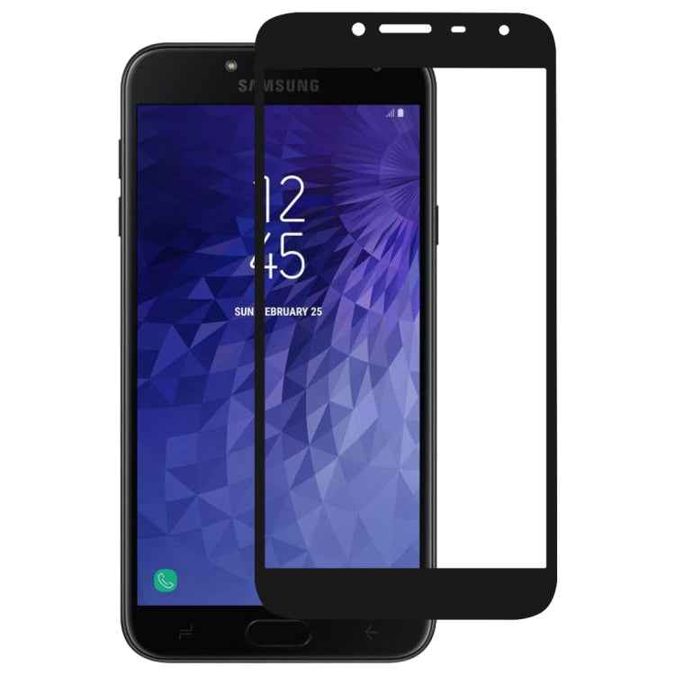Full Glue Full Cover Screen Protector Tempered Glass film for Galaxy J4 (2018)