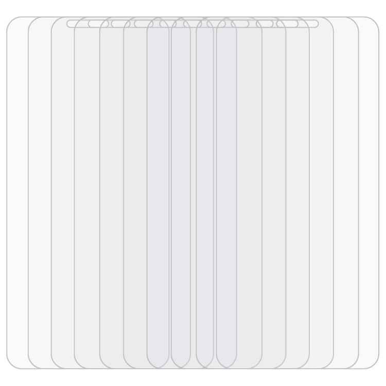 100 PCS 0.26mm 9H Surface Hardness 2.5D Full Screen Tempered Glass Film for Xiaomi Mi 8 Lite