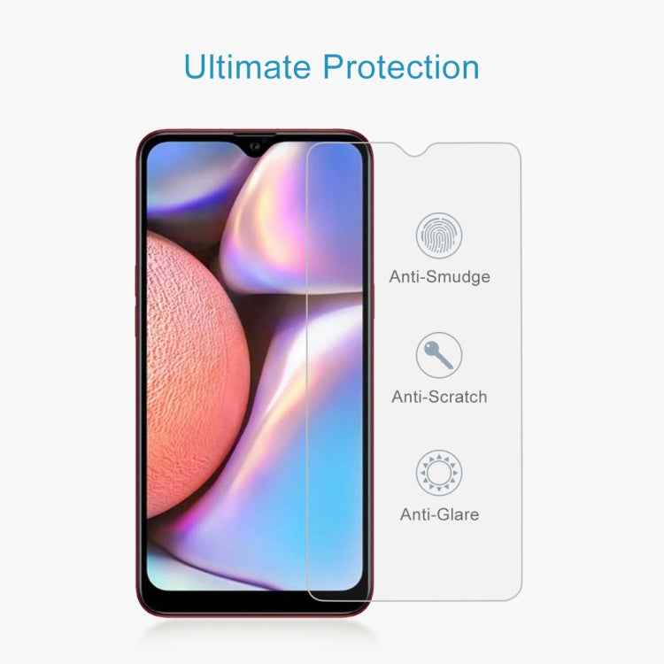 50 PCS 0.26mm 9H 2.5D Tempered Glass Film for Galaxy A10s