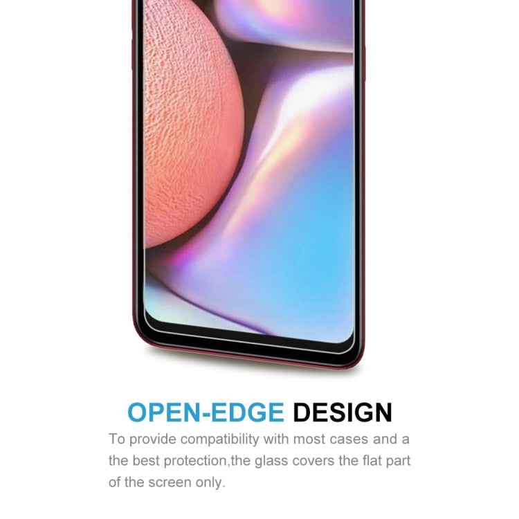 50 PCS 0.26mm 9H 2.5D Tempered Glass Film for Galaxy A10s