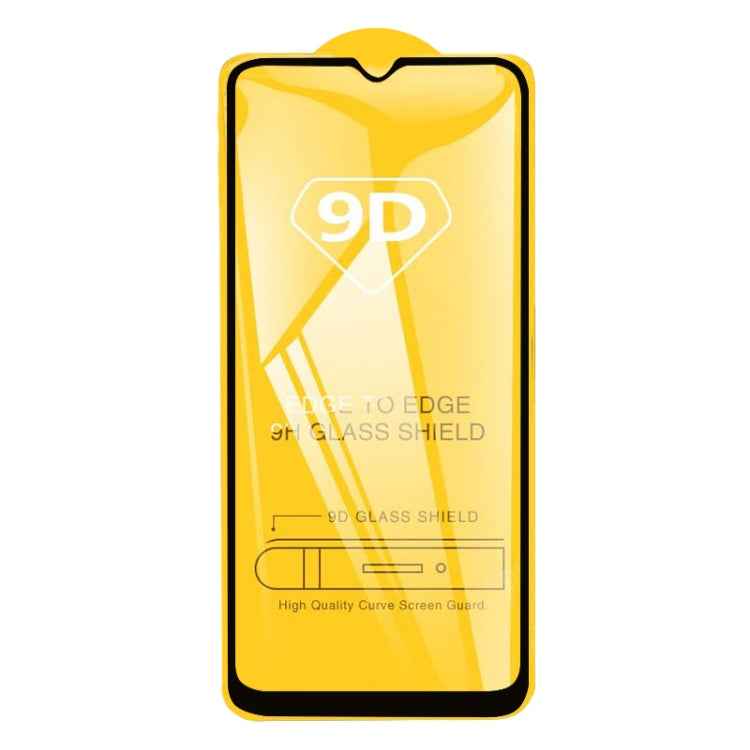 For Realme C11 / vivo Y56 25 PCS  9D Full Glue Full Screen Tempered Glass Film