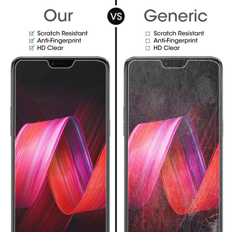 9H 2.5D Tempered Glass Film for OPPO R15 / R15 Pro