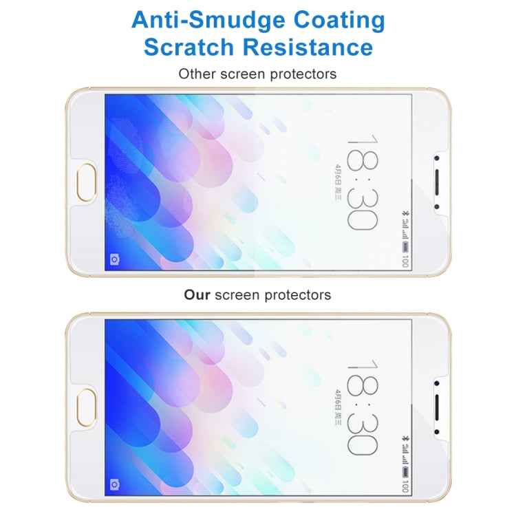 For Meizu M3 Note / Meilan Note 3 0.26mm 9H Surface Hardness 2.5D Explosion-proof Tempered Glass Screen Film