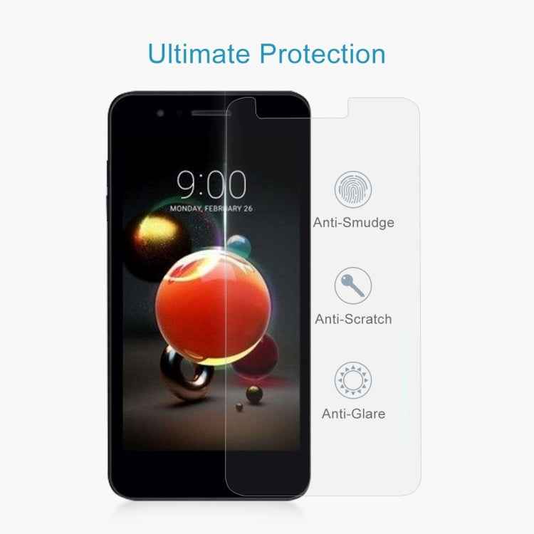 For LG K8 (2018) 0.26mm 9H Surface Hardness 2.5D Explosion-proof Tempered Glass Screen Film