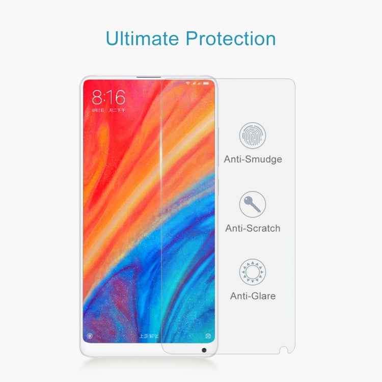 For Xiaomi Mi Mix 2s 0.26mm 9H Surface Hardness 2.5D Explosion-proof Tempered Glass Screen Film