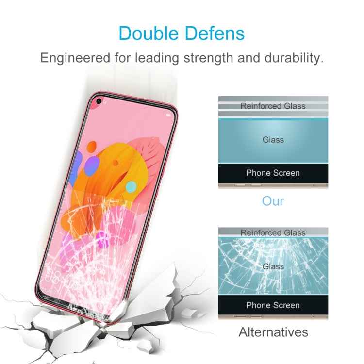 2 PCS 0.26mm 9H 2.5D Tempered Glass Film for Huawei nova 5