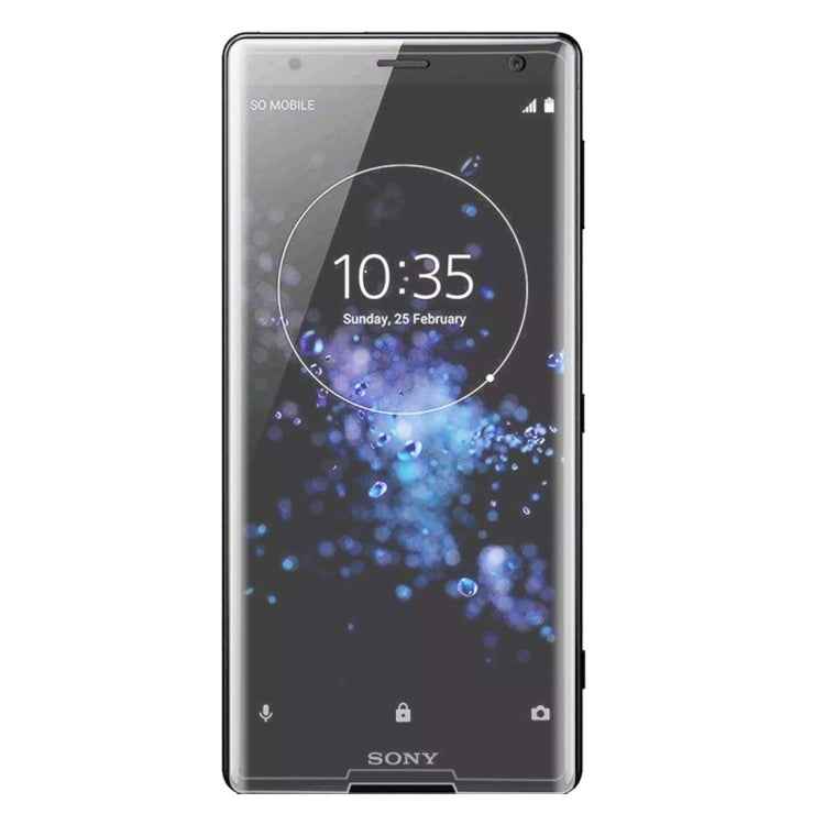 25 PCS For Sony Xperia XZ2 Compact 0.3mm 9H Surface Hardness 3D Explosion-proof Tempered Glass Screen Film