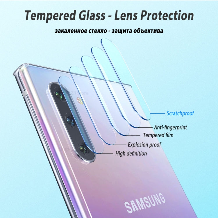 For Galaxy Note 10+  0.3mm 9H Surface Hardness 3D Curved Edge Glue Curved Full Screen Tempered Glass Film, Fingerprint Unlock Is Supported, For Galaxy Note 10+(1 PC)