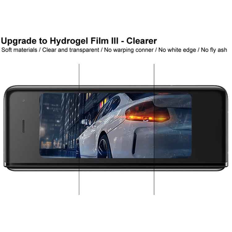 1 Sets IMAK Curved Full Screen Hydrogel Film (Outer Screen + Back + Inner Screen)  for Galaxy Fold