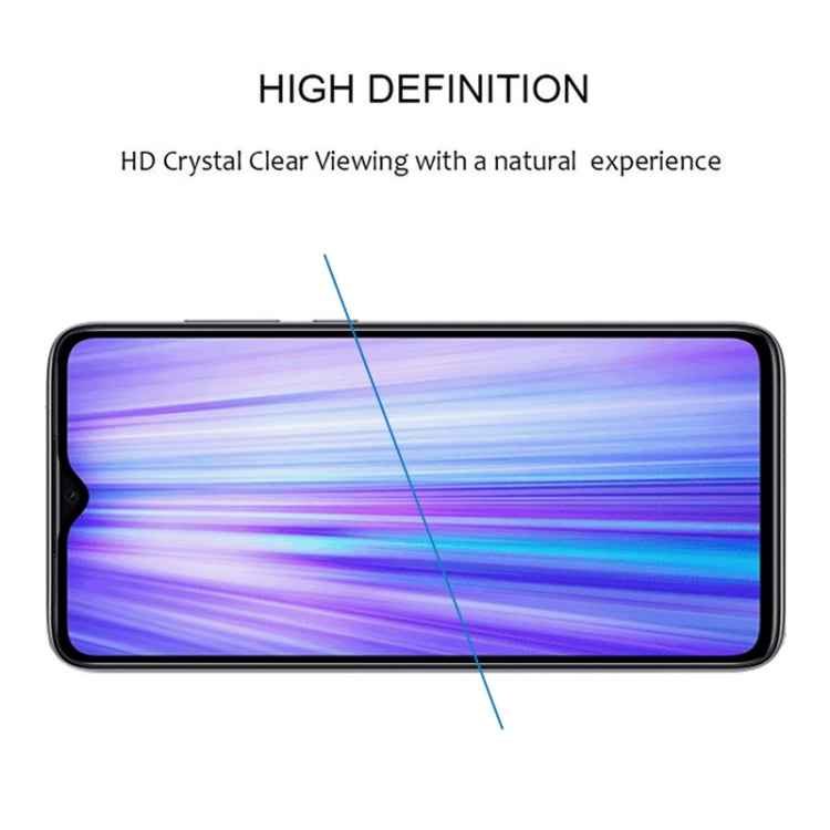 25 PCS Full Cover ScreenProtector Tempered Glass Film for Xiaomi Redmi Note 8 Pro