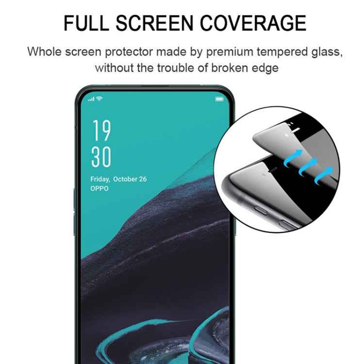 Full Cover Screen Protector Tempered Glass Film for OPPO Reno 2