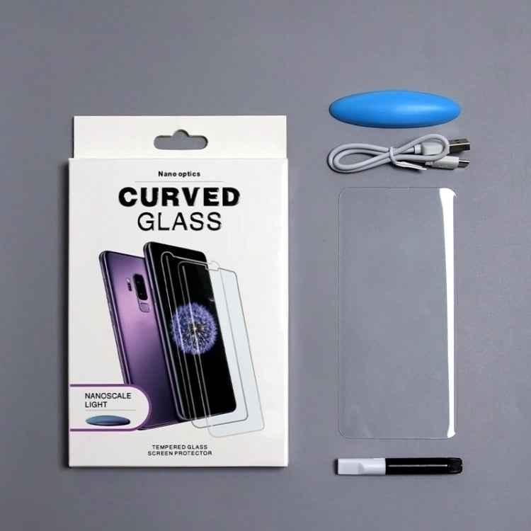 UV Liquid Curved Full Glue Tempered Glass for Meizu 18