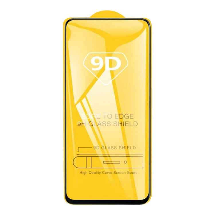 For OPPO A72 9D Full Glue Full Screen Tempered Glass Film