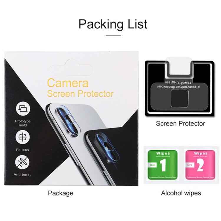 Soft Fiber Back Camera Lens Film for iPhone 7 Plus