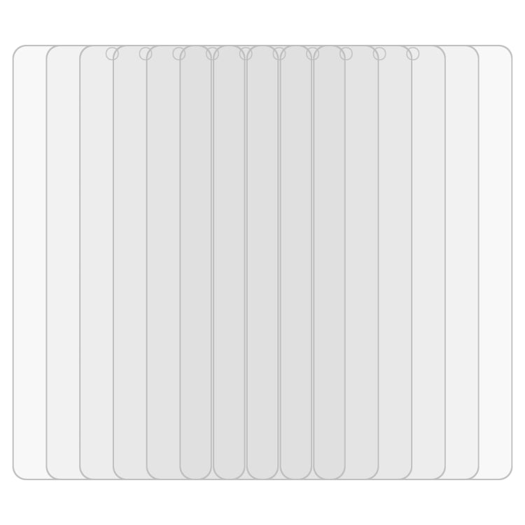 50 PCS 2.5D Non-Full Screen Tempered Glass Film for Galaxy A20e