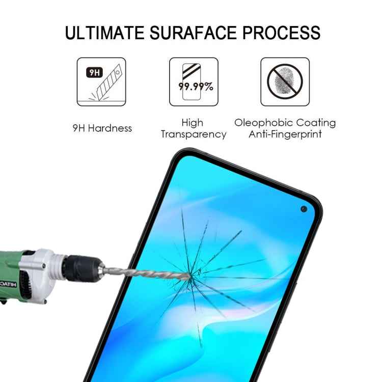 For Vivo X30 Full Glue Full Cover Screen Protector Tempered Glass Film