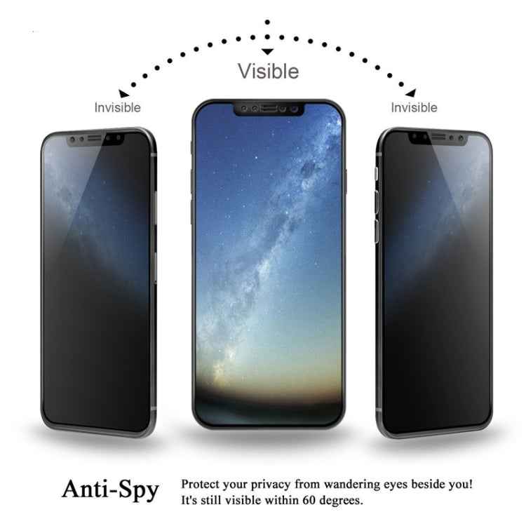 Full Cover Anti-spy Tempered Glass Film for Xiaomi Redmi Note 7