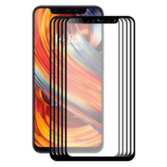 5 PCS ENKAY Hat-Prince 0.26mm 9H Surface Hardness 2.5D Full Screen Covered Tempered Glass Color Screen Film for Xiaomi Mi 8, For Mi 8 (5 PCS)