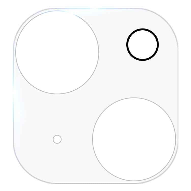 For iPhone 13 mini HD Rear Camera Lens Protector Tempered Glass Film