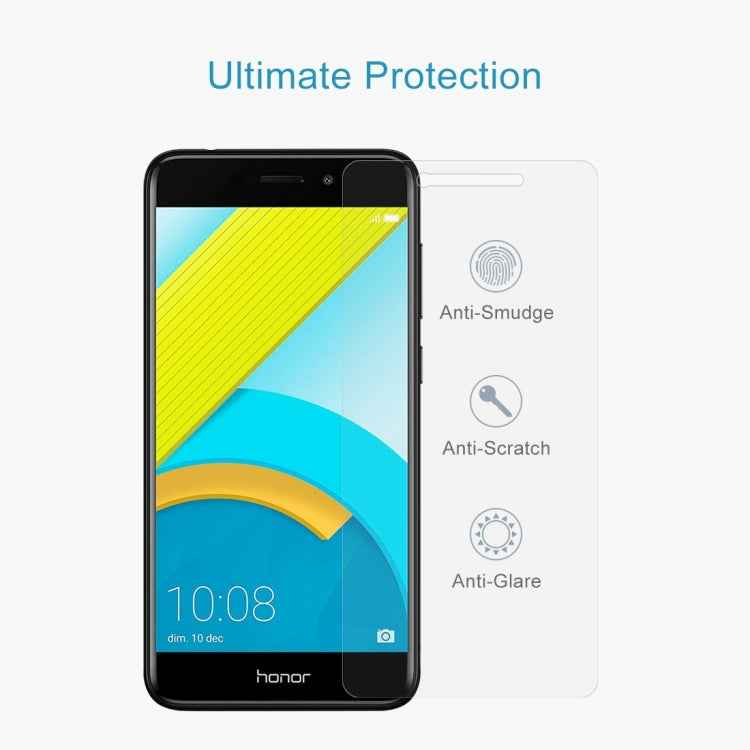 For Huawei Honor 6C Pro 0.26mm 9H Surface Hardness 2.5D Explosion-proof Tempered Glass Screen Film