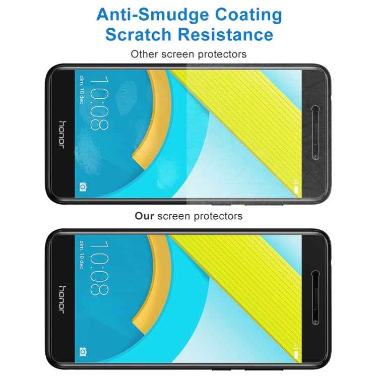 For Huawei Honor 6C Pro 0.26mm 9H Surface Hardness 2.5D Explosion-proof Tempered Glass Screen Film