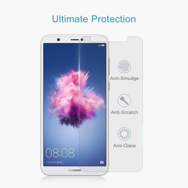100 PCS for Huawei P smart / Enjoy 7S 0.26mm 9H Surface Hardness 2.5D Curved Tempered Glass Screen Protector Film, For P smart / Enjoy 7S