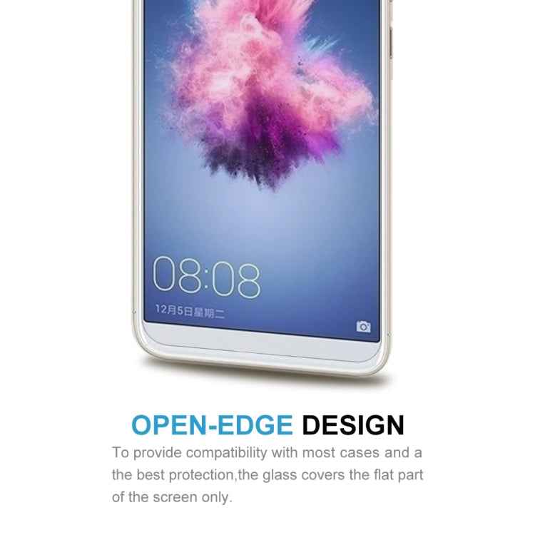 For Huawei P smart / Enjoy 7S 0.26mm 9H Surface Hardness 2.5D Curved Tempered Glass Screen Protector Film